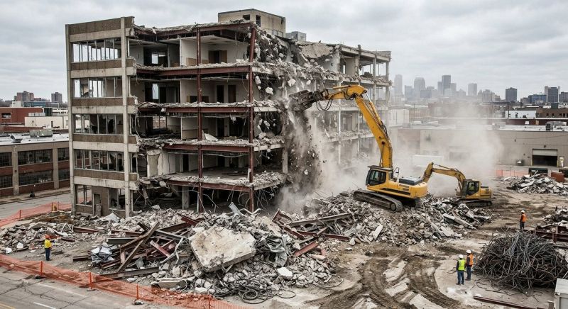 Warehouse Demolition in Katy, TX