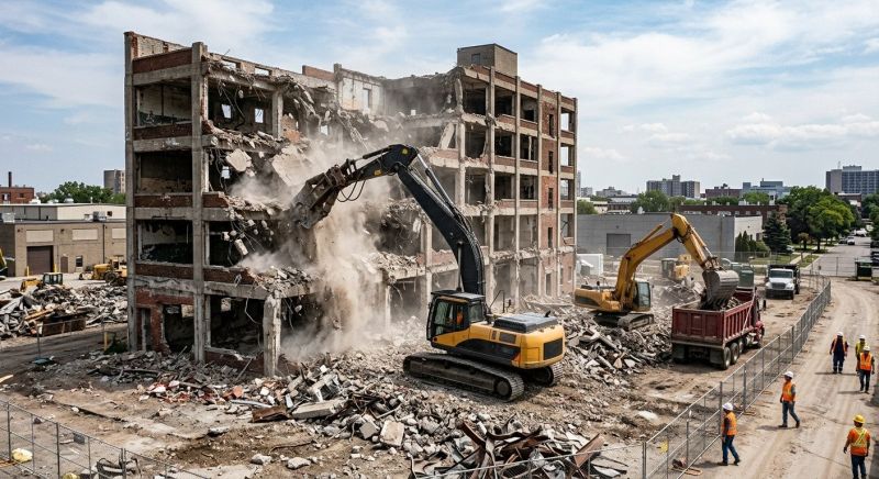 Building Demolition Service in Roseville, CA