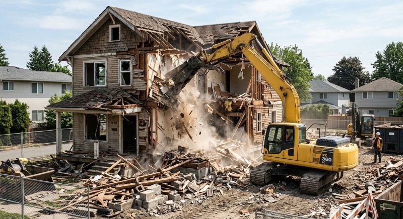 Cabin Demolition in Roseville, CA