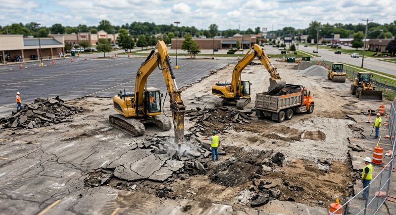 Commercial Pool Removal in Katy, TX