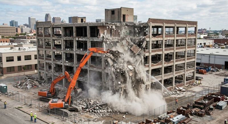 Commercial Site Demolition in Sacramento, CA