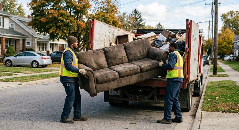Couch Disposal in Auburn, CA