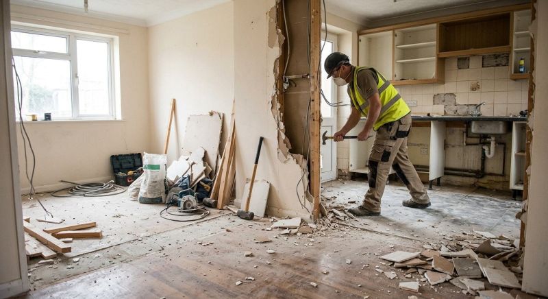 Drywall Removal in Bergen County, NJ