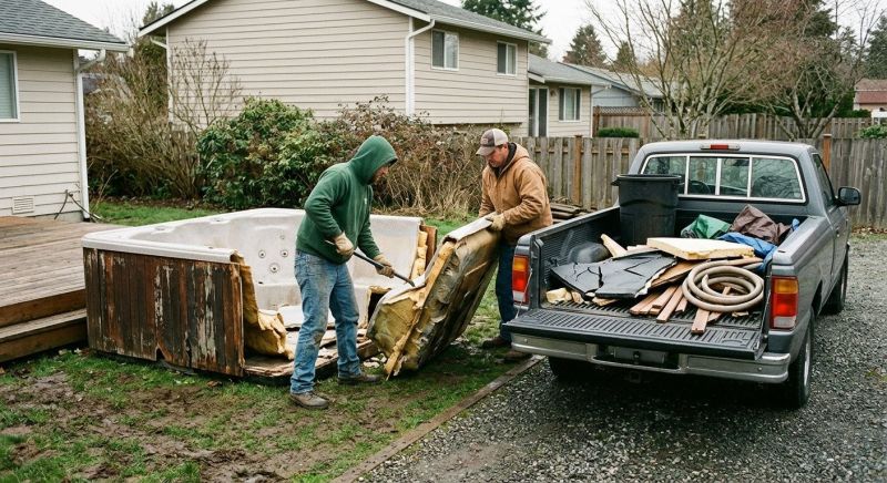Hot Tub Removal in Auburn, CA
