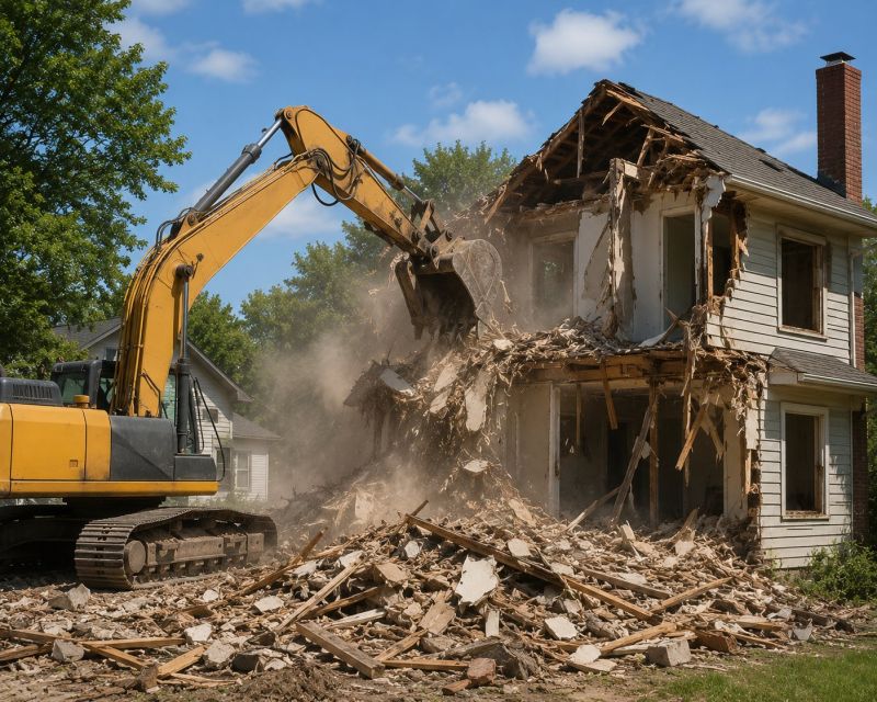House Demolition Service in Katy, TX