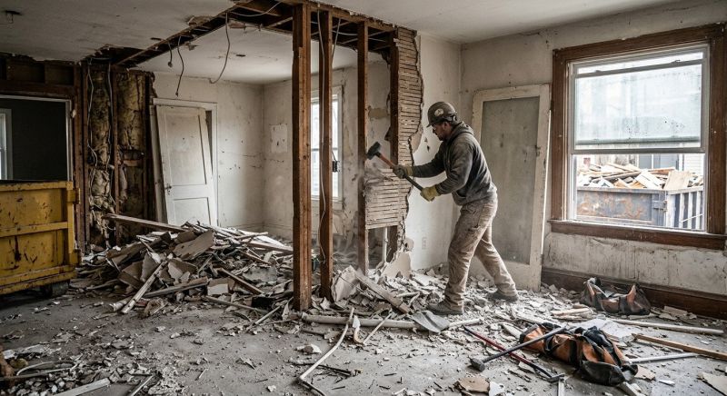 Interior Renovation Demolition in Sacramento, CA