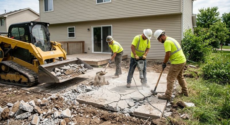 Walkway Removal in Sacramento, CA